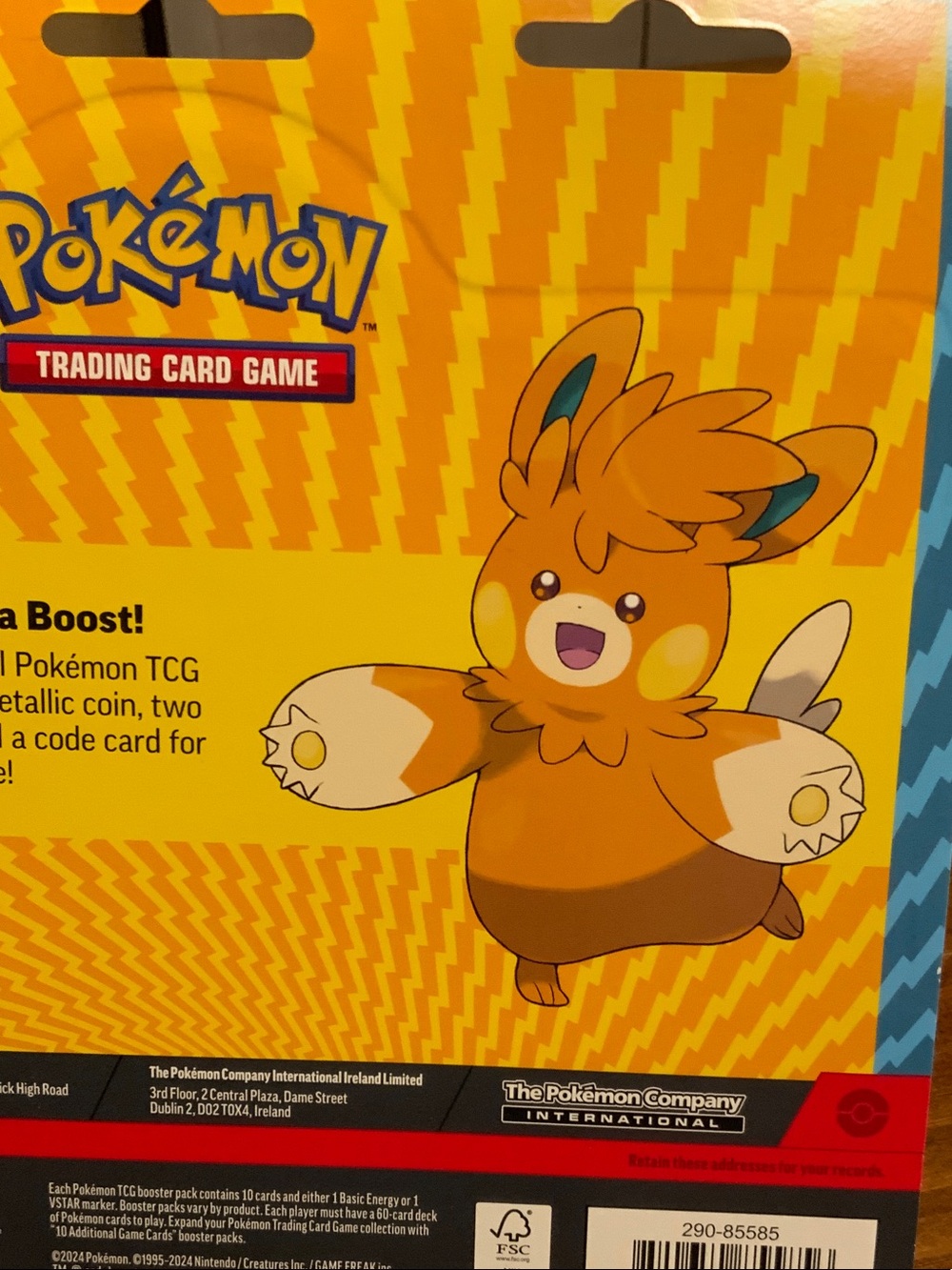 Trading Card Game Blister Pack - Yellow & Blue - Picture 11 of 16